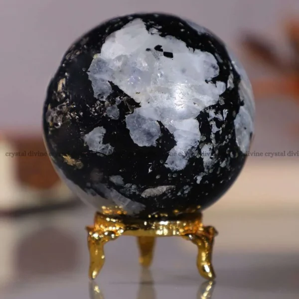 Rainbow Moonstone Sphere (Confidence & Self-Esteem)