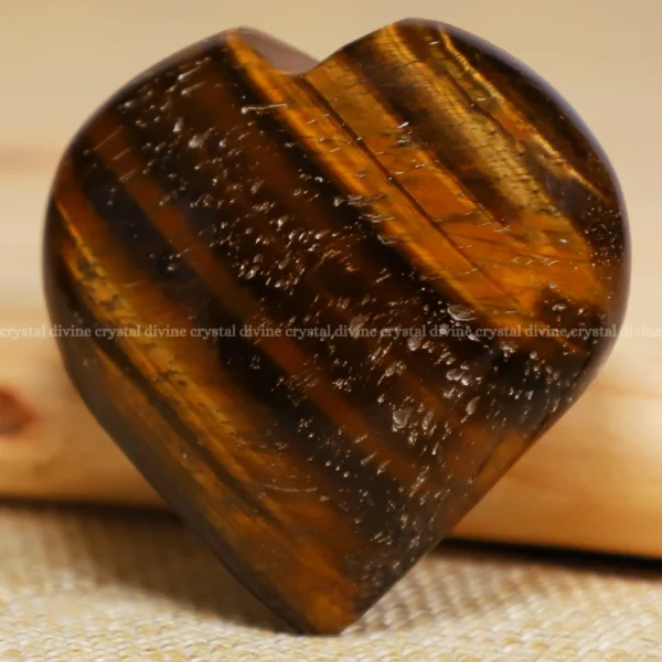 Tiger Eye Heart (Confidence & Courage)