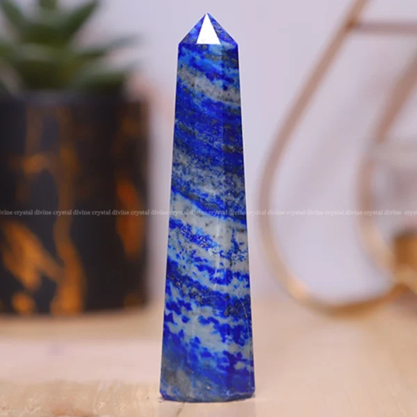 Sodalite Crystal Tower – 70 – 100 Grams (Communication & Expression)