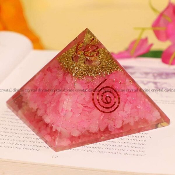 Rose Quartz Pyramid (Attracting Love & Romance)