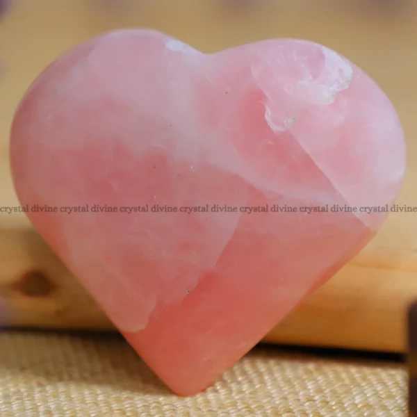 Rose Quartz Heart (Love & Compassion)