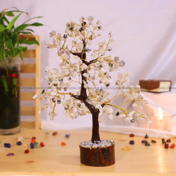 Rainbow Moonstone Crystal Tree 300 Beads (Enhanced Creativity)