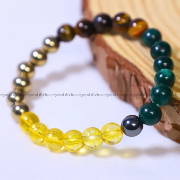 Money Magnet With Hematite Bracelet – 8 MM (Attracting Wealth)