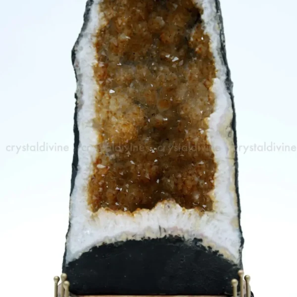 Citrine Geode (Promoting Abundance And Prosperity)