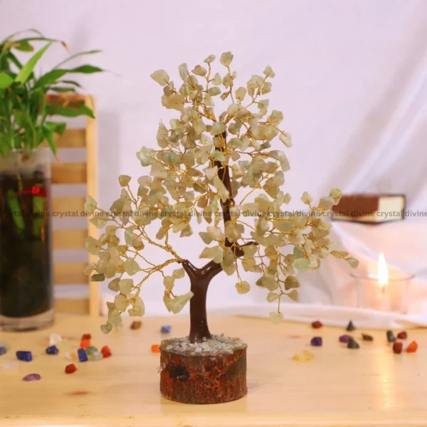 Green Aventurine Crystal Tree 300 Beads (Attracts Prosperity)