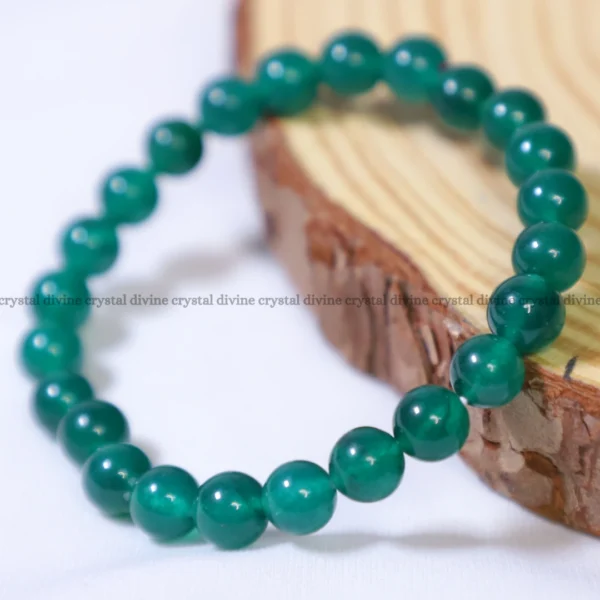 Green Jade Bracelet – 8 MM (Calming & Balancing)