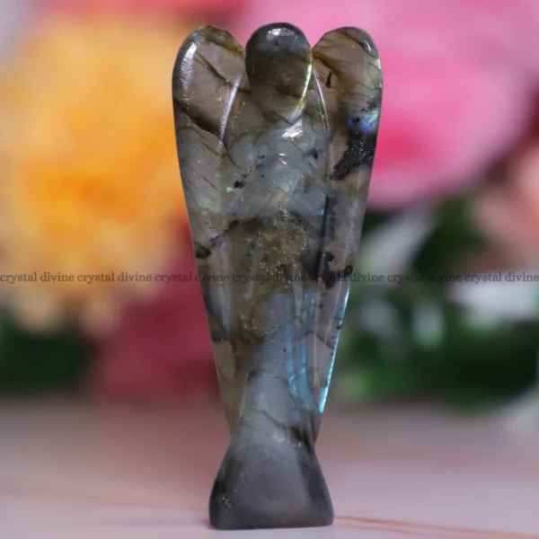 Labradorite Crystal Angel (Confidence & Self-Expression)(3-inch)