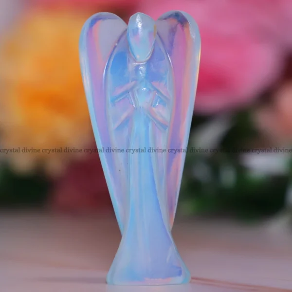 Opalite Crystal Angel (Communication & Expression)(3-inch)