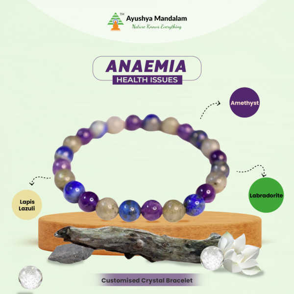 Anaemia Healing Crystal Bracelet