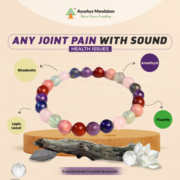Joint Relief Crystal Bracelet