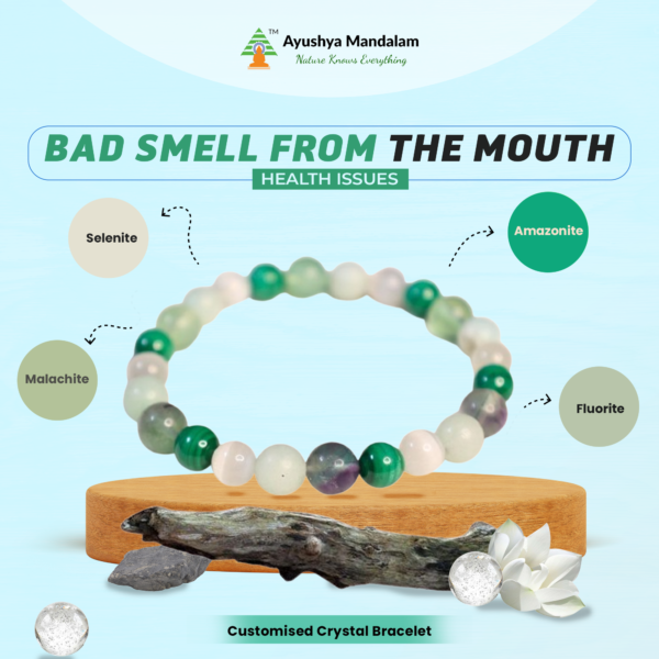 Oral Freshness Healing Crystal Bracelet