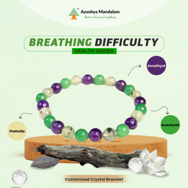 Easy Breathing Crystal Bracelet