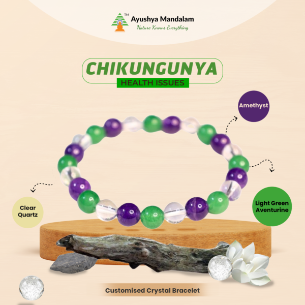Viral Recovery Crystal Bracelet – Chikungunya Support