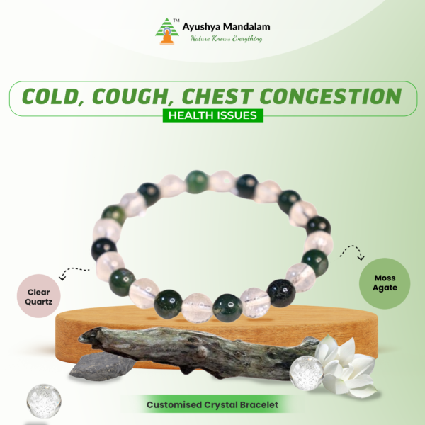 Respiratory Relief Crystal Bracelet