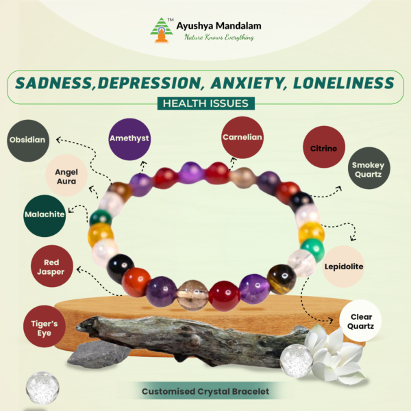 Emotional Healing Crystal Bracelet