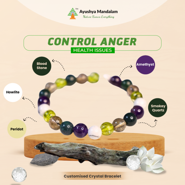 Anger Management Crystal Bracelet