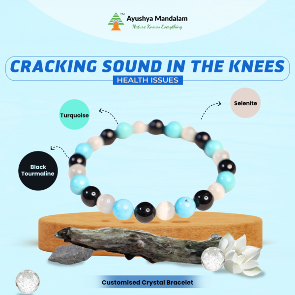 Joint Support Crystal Bracelet for Knee Health