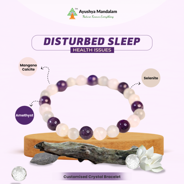 Peaceful Sleep Crystal Bracelet