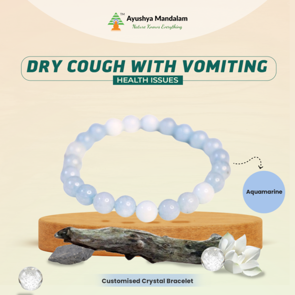 Dry Cough Relief Crystal Bracelet