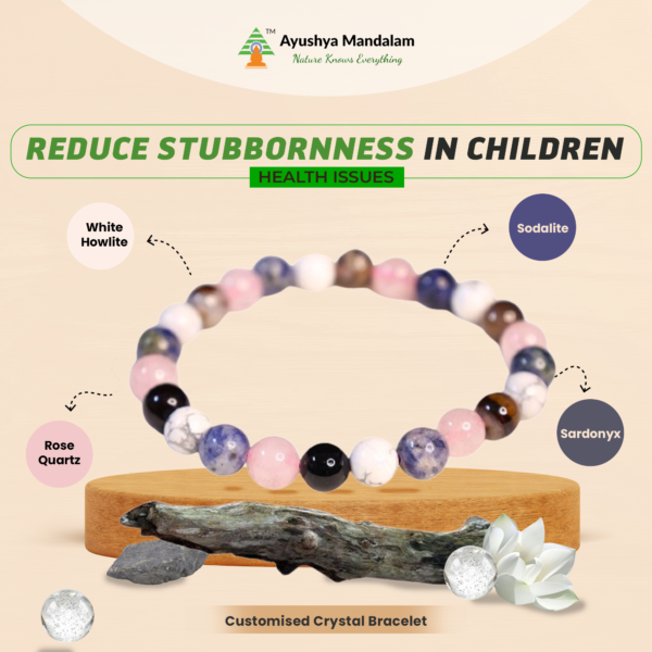 Emotional Balance Crystal Bracelet for Children