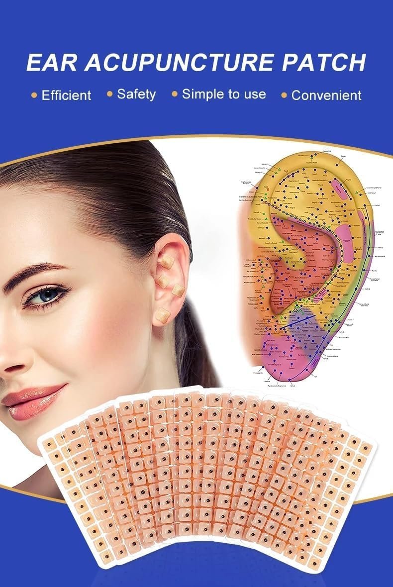 WhatsApp Image 2025-10-27 at 17.41.23 Auricular Ear Seeds – 100 Seeds (10 Strips per Pack) – Natural Acupressure Therapy - Image 1