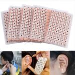 Auricular Ear Seeds – 100 Seeds (10 Strips per Pack) – Natural Acupressure Therapy - Image 2