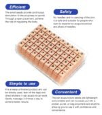 Auricular Ear Seeds – 100 Seeds (10 Strips per Pack) – Natural Acupressure Therapy - Image 4