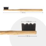 Bamboo Toothbrush Nano Black Ultra Soft - Image 3