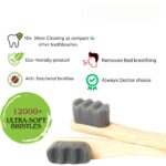 Bamboo Toothbrush Nano Black Ultra Soft - Image 4