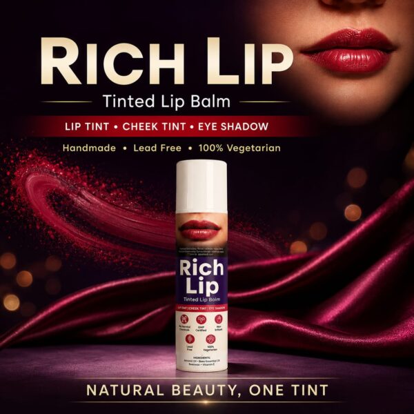 Rich Lip Tinted Lip Balm – Lip, Cheek & Eye Tint