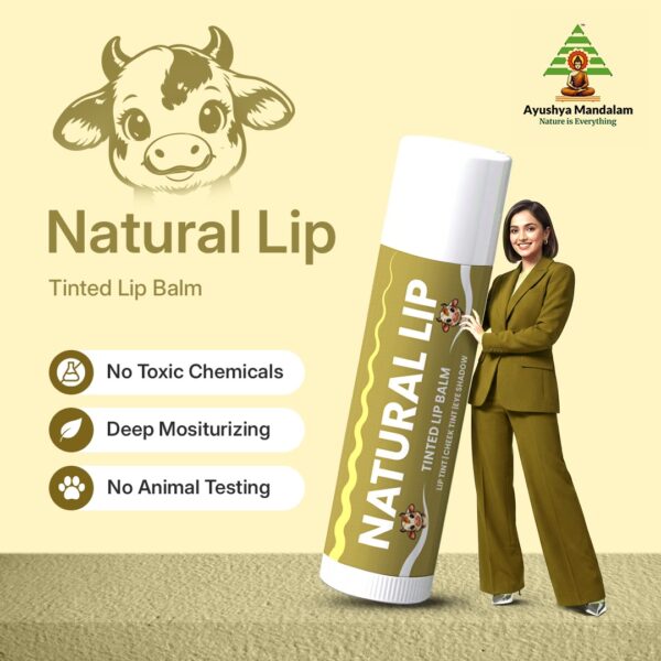 Natural Lip Tinted Balm – Lip, Cheek & Eye Tint