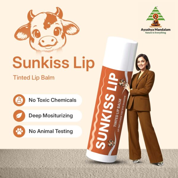 Sunkiss Tinted Lip Balm – Natural Lip Tint & Moisturizing Balm