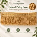 Natural Paddy Toran – Traditional Paddy Thoranam for Main Door & Pooja Room